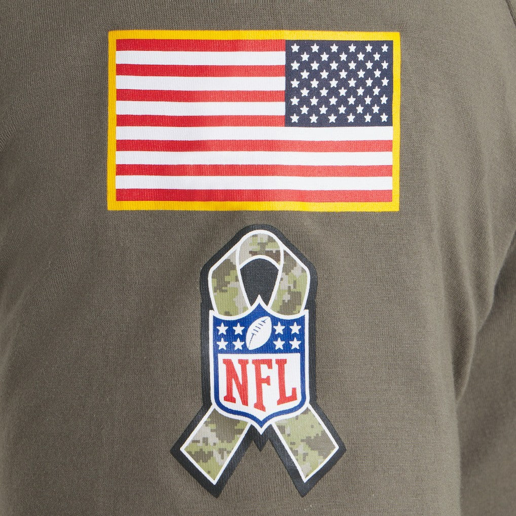 Joe Burrow Cincinnati Bengals 2025 Salute to Service Name & Number T-Shirt Olive | Nike for Sale