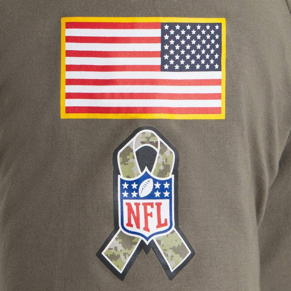 Joe Burrow Cincinnati Bengals 2025 Salute to Service Name & Number T-Shirt Olive | Nike for Sale