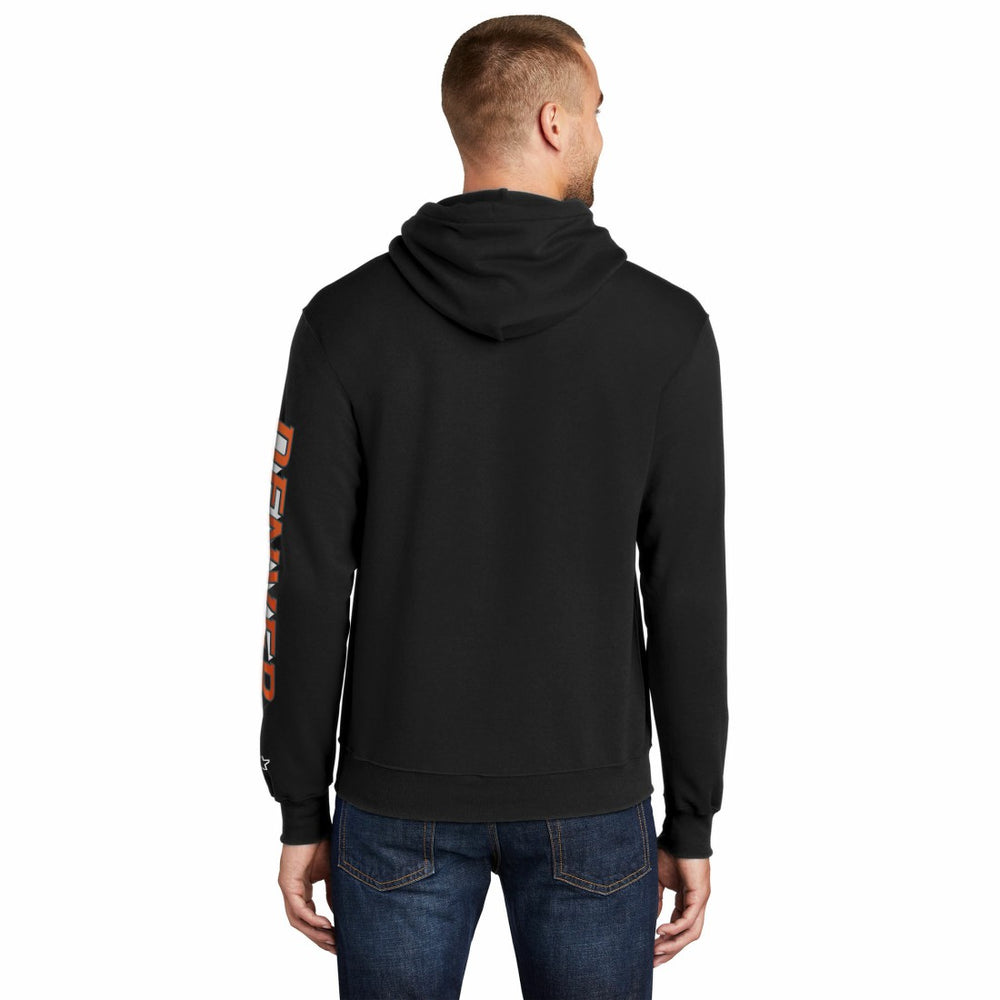 Denver Broncos Starter Wordmark Logo Pullover Hoodie Black | NFL