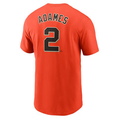 Willy Adames San Francisco Giants Nike Fuse Name & Number T-Shirt - MLB