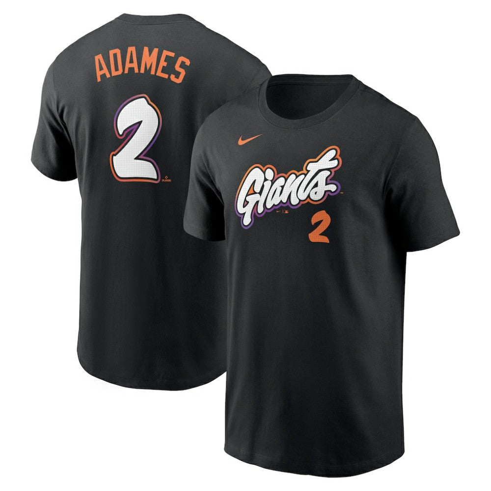 Willy Adames San Francisco Giants Nike 2025 City Connect Fuse Name & Number T-Shirt - MLB
