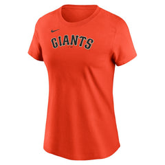 Willy Adames San Francisco Giants Nike Women's Cooperstown Collection Fuse Name & Number T-Shirt - MLB