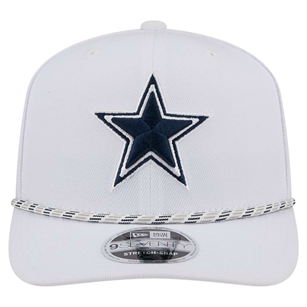 Dallas Cowboys New Era Gameday Multi Rope 9SEVENTY Adjustable Hat White | NFL