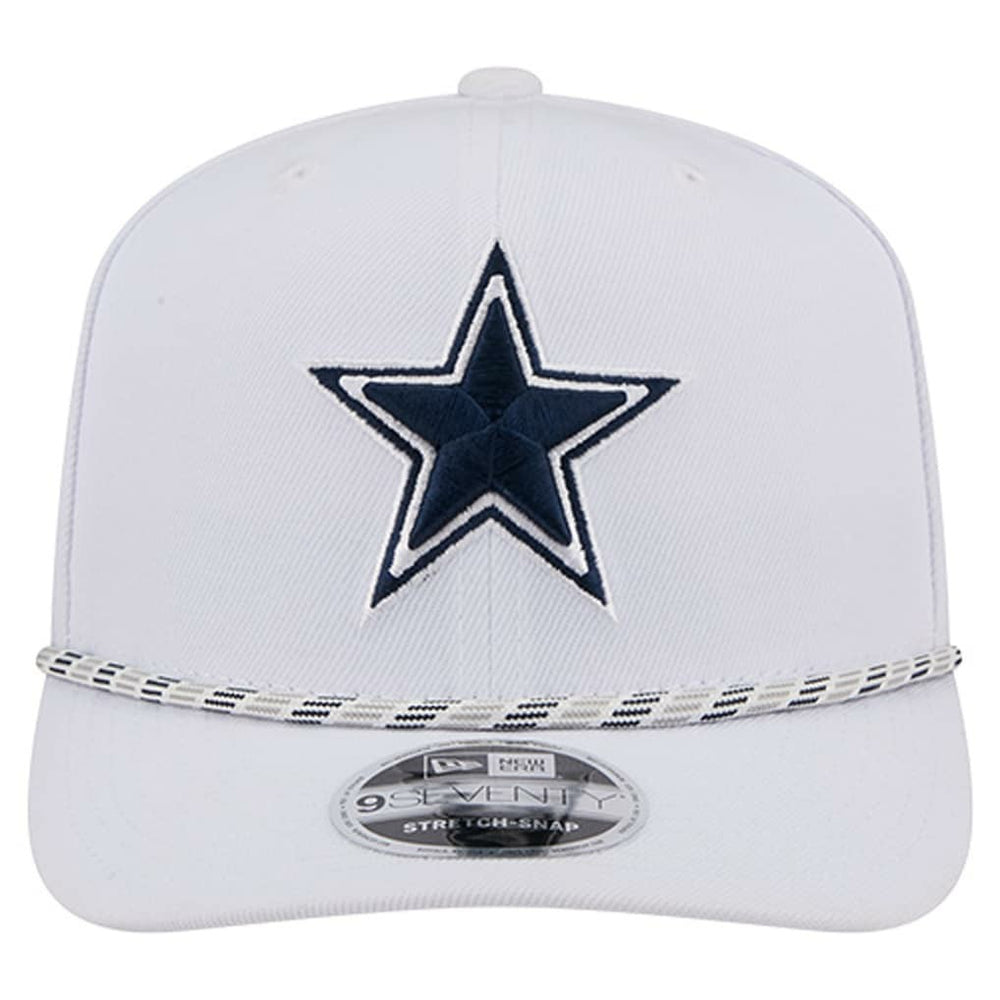 Dallas Cowboys New Era Gameday Multi Rope 9SEVENTY Adjustable Hat White | NFL