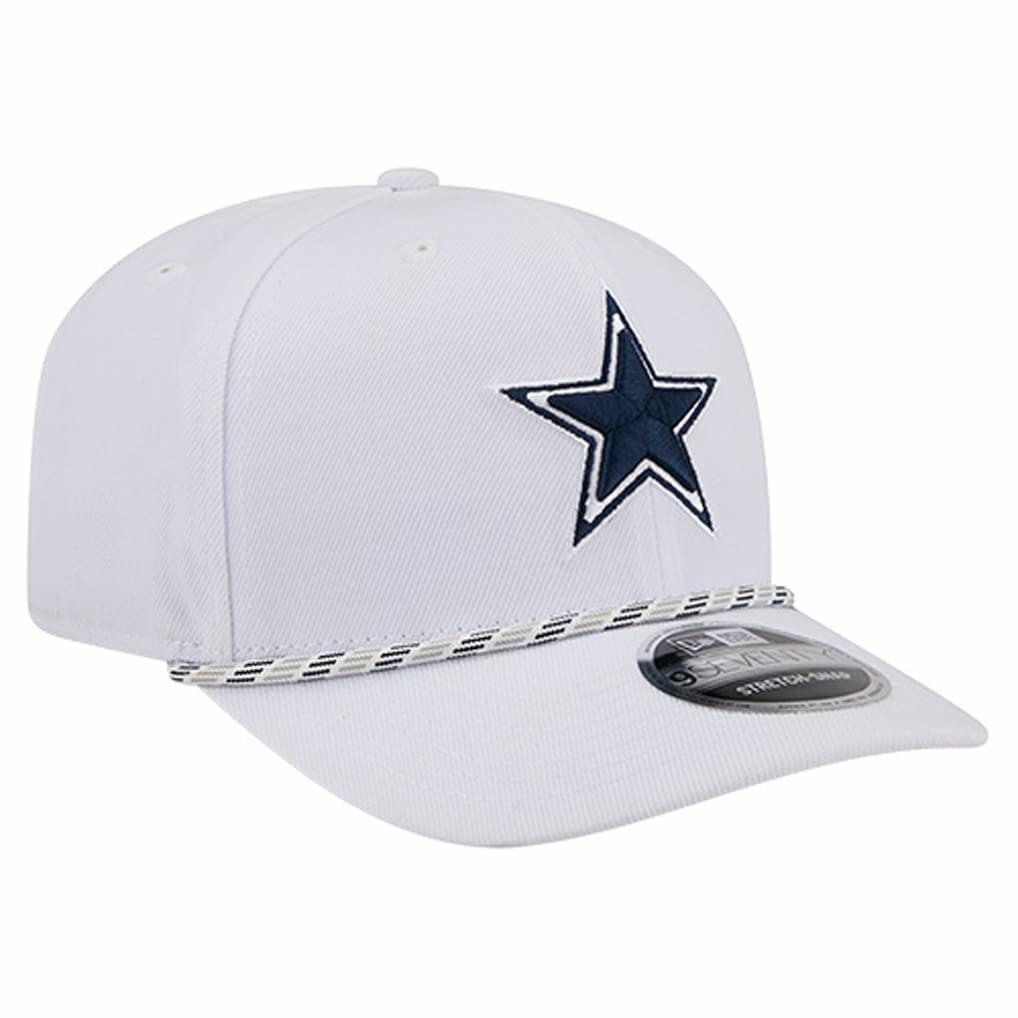 Dallas Cowboys New Era Gameday Multi Rope 9SEVENTY Adjustable Hat White | NFL