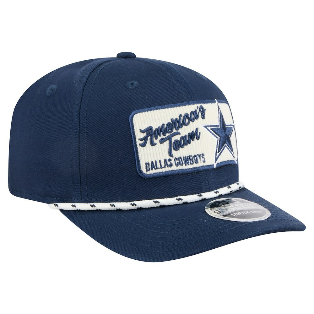 Dallas Cowboys New Era Chant 9SEVENTY Adjustable Hat Navy | NFL