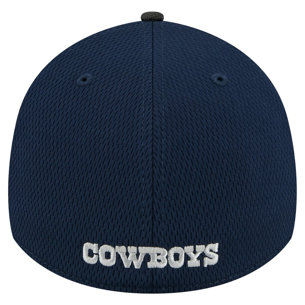 Dallas Cowboys New Era Visor Hit 39THIRTY Flex Hat Navy/Black | NFL