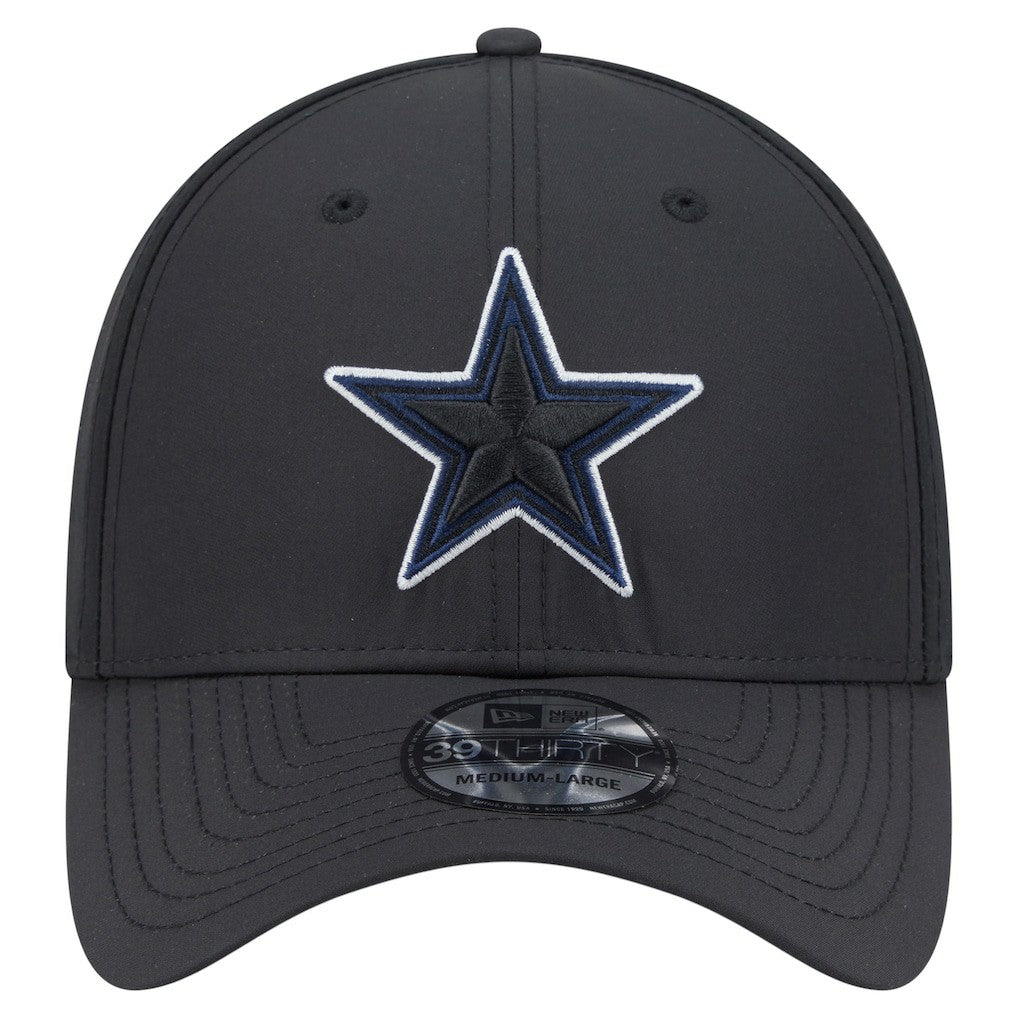 Dallas Cowboys New Era 39THIRTY Flex Hat Black | NFL