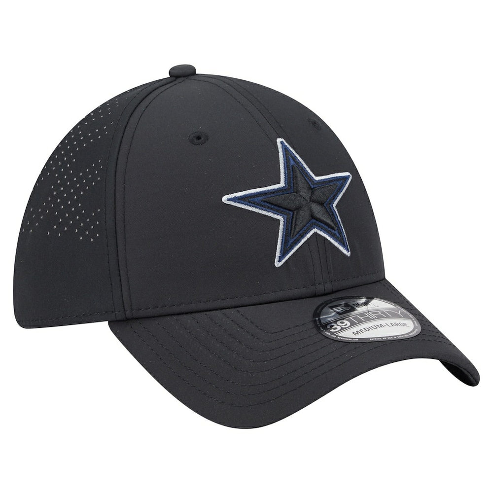 Dallas Cowboys New Era 39THIRTY Flex Hat Black | NFL