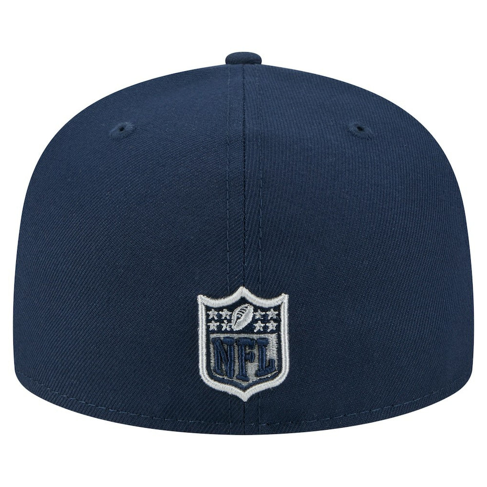Dallas Cowboys New Era Oversized 59FIFTY Fitted Hat Navy | NFL