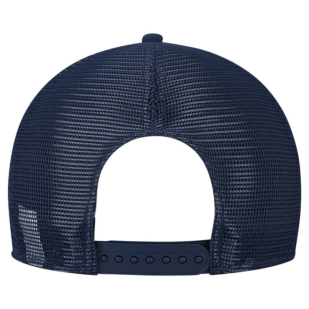 Dallas Cowboys New Era Cork Split Panel 9FIFTY Trucker Snapback Hat Gray/Navy | NFL