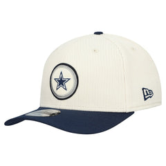 Dallas Cowboys New Era Loyal Corduroy 9SEVENTY Adjustable Hat Cream | NFL
