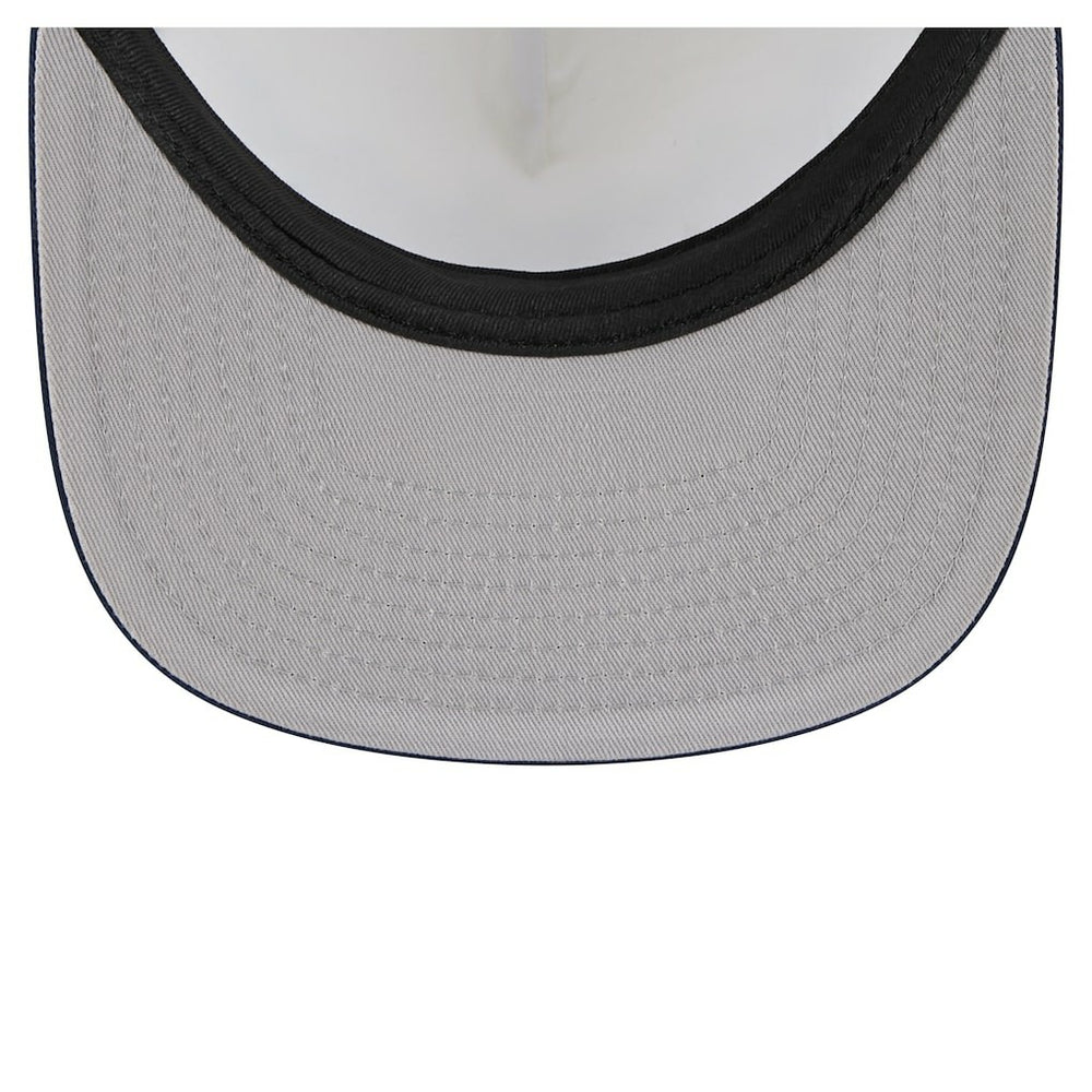 Dallas Cowboys New Era Cutout A-Frame 9FIFTY Snapback Hat Cream/Navy | NFL