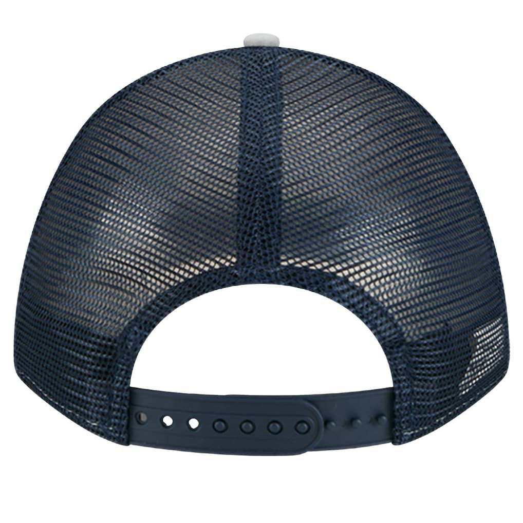 Dallas Cowboys New Era Linear A-Frame 9FORTY Adjustable Hat Silver/Navy | NFL
