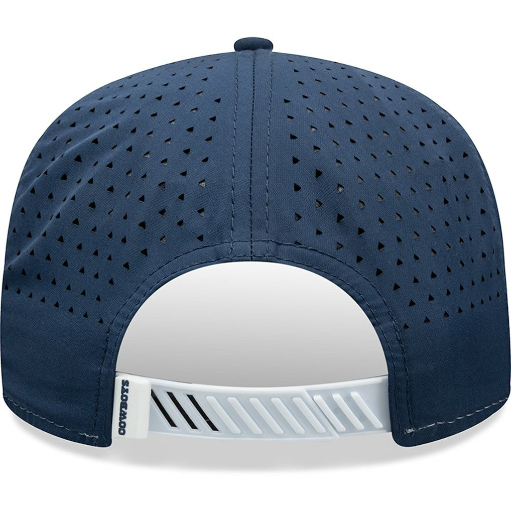 Dallas Cowboys New Era Established Patch 9SEVENTY Adjustable Hat White/Navy | NFL