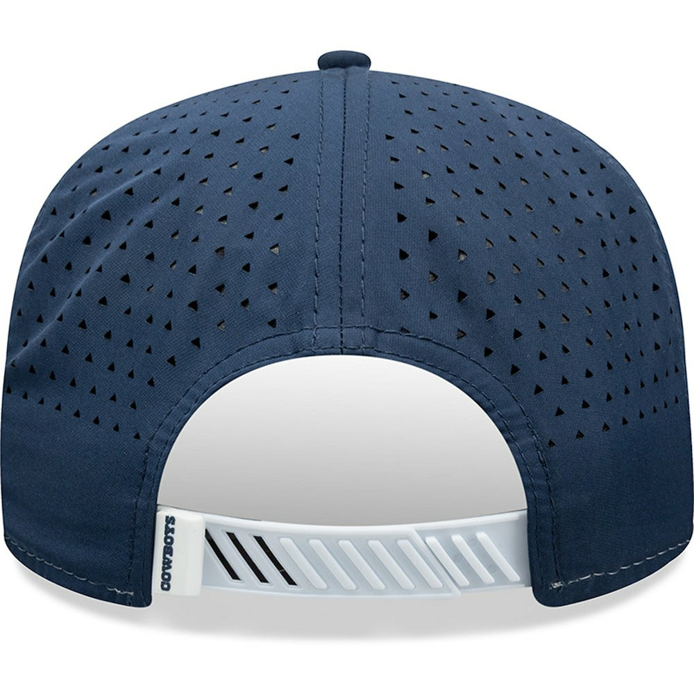 Dallas Cowboys New Era Established Patch 9SEVENTY Adjustable Hat White/Navy | NFL
