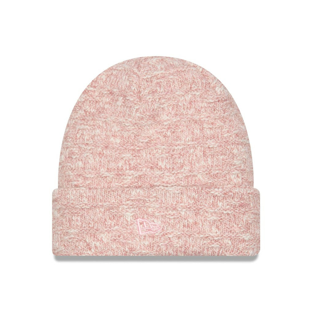 Dallas Cowboys New Era Women's Metallic Cuffed Knit Hat Pink | NFL