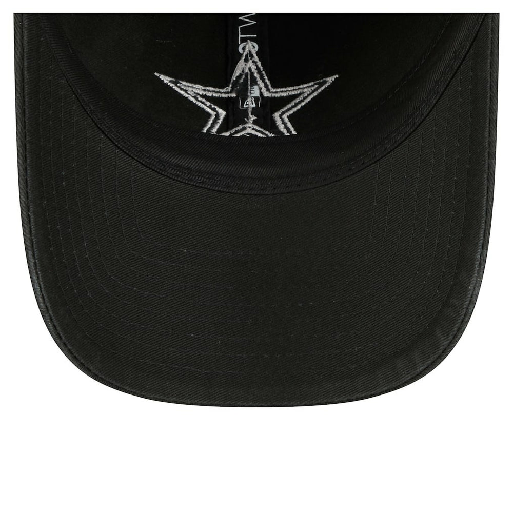 Dallas Cowboys New Era Stamp 9TWENTY Adjustable Hat Black | NFL