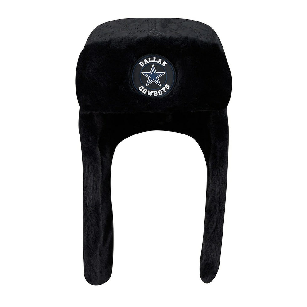 Dallas Cowboys New Era Quilted Trapper Hat Black | NFL