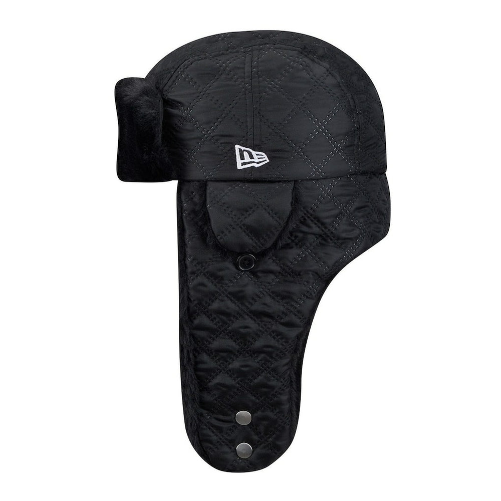 Dallas Cowboys New Era Quilted Trapper Hat Black | NFL