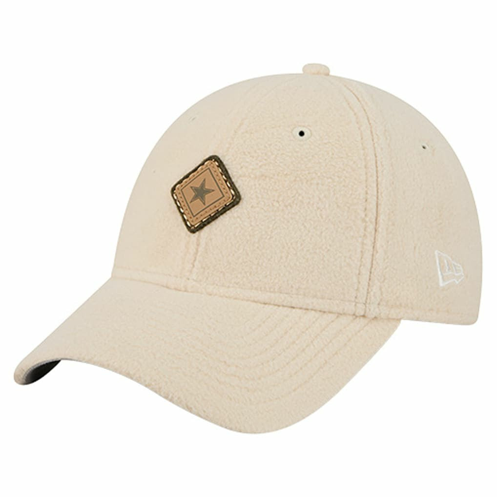 Dallas Cowboys New Era Women's Comfy 9FORTY Adjustable Hat Cream | NFL