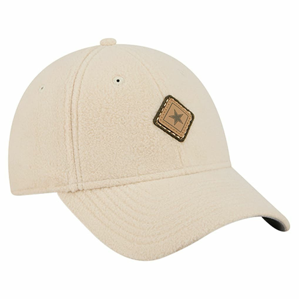 Dallas Cowboys New Era Women's Comfy 9FORTY Adjustable Hat Cream | NFL