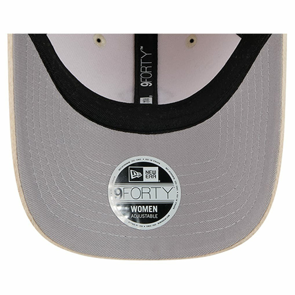 Dallas Cowboys New Era Women's Comfy 9FORTY Adjustable Hat Cream | NFL