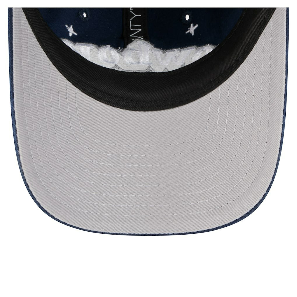 Dallas Cowboys New Era Girls Youth Cheer 9TWENTY Adjustable Hat Navy | NFL