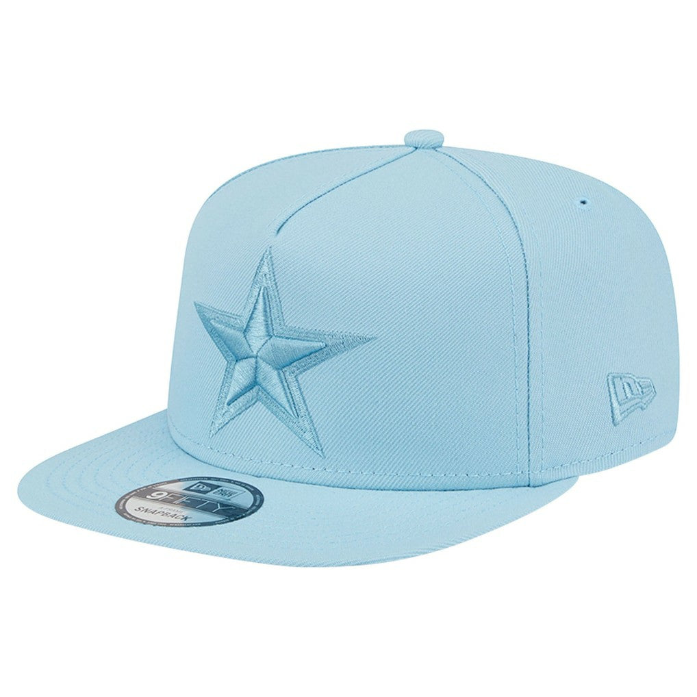 Dallas Cowboys New Era Color Pack A-Frame 9FIFTY Snapback Hat Light Blue | NFL
