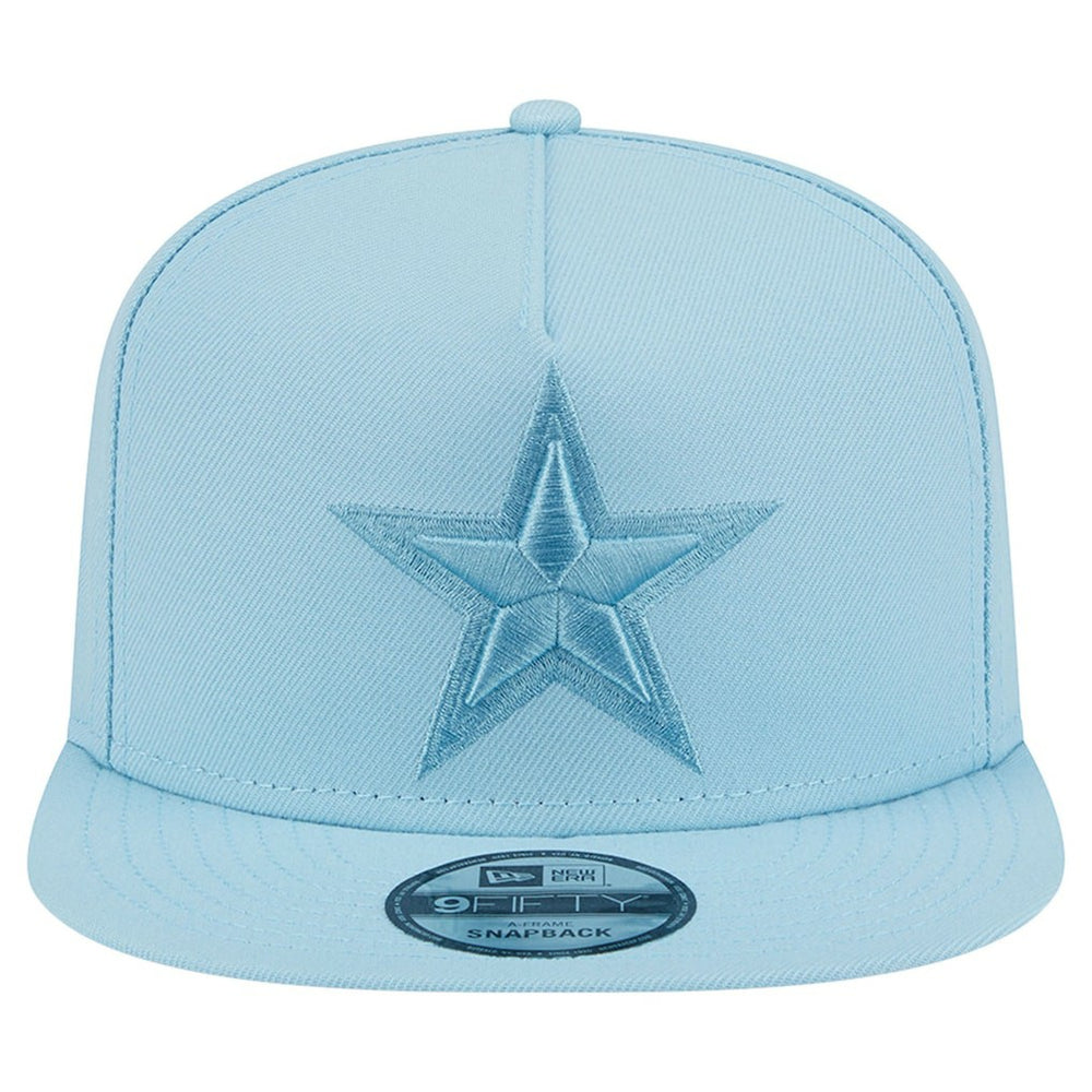 Dallas Cowboys New Era Color Pack A-Frame 9FIFTY Snapback Hat Light Blue | NFL