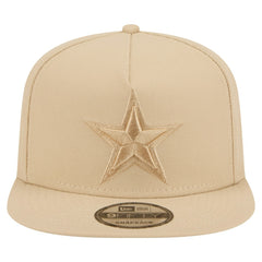 Dallas Cowboys New Era Color Pack A-Frame 9FIFTY Snapback Hat Light Beige | NFL