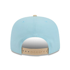 Dallas Cowboys New Era Two-Tone Color Pack A-Frame 9FIFTY Snapback Hat Light Blue/Brown | NFL