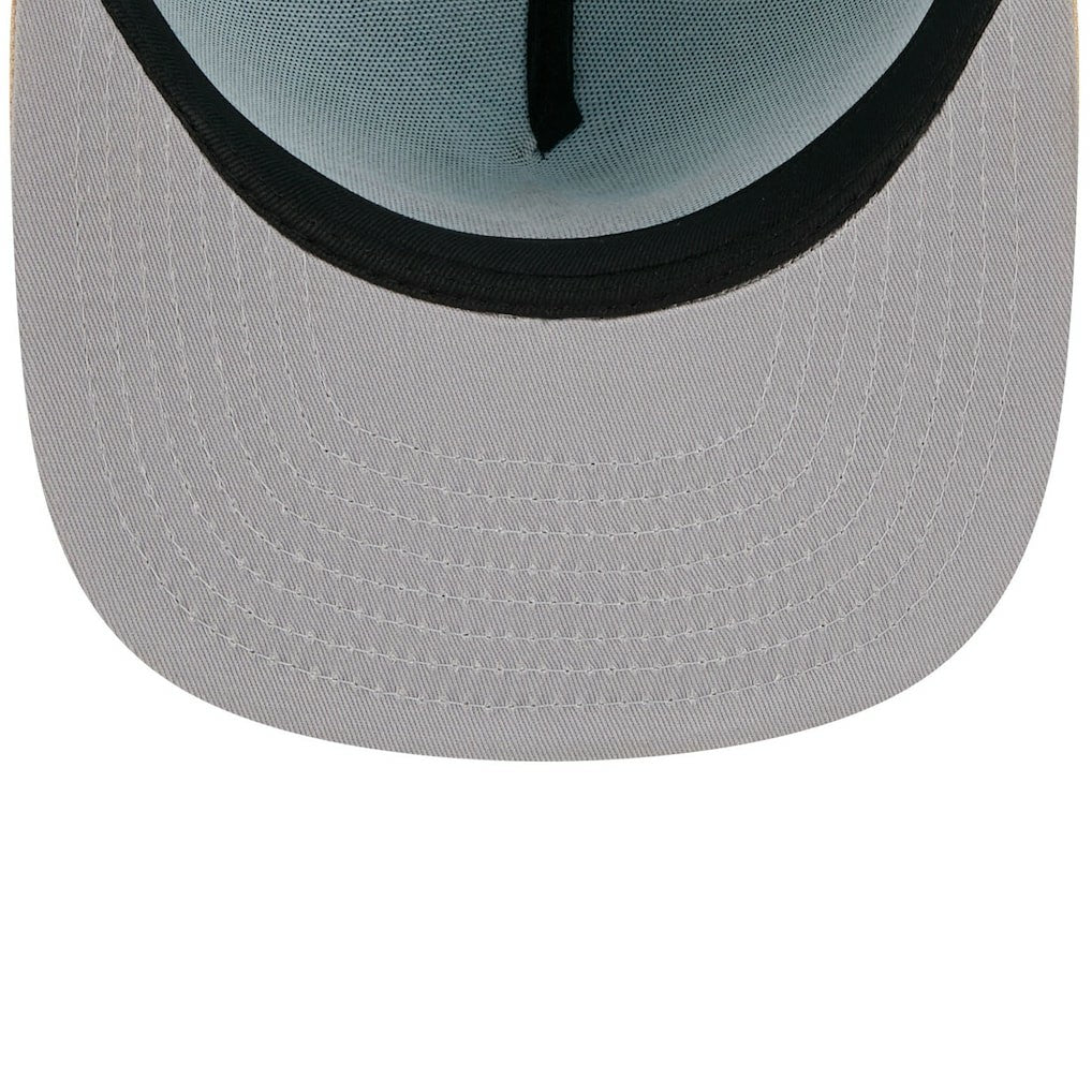 Dallas Cowboys New Era Two-Tone Color Pack A-Frame 9FIFTY Snapback Hat Light Blue/Brown | NFL