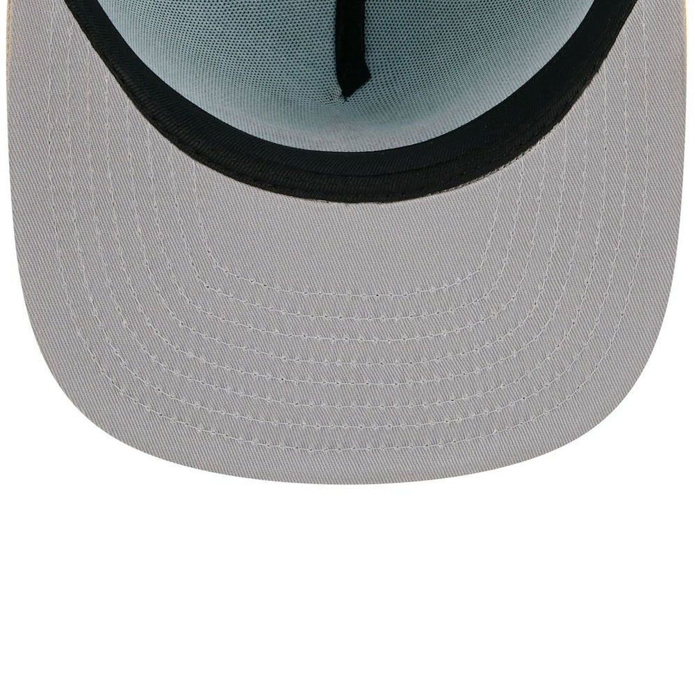 Dallas Cowboys New Era Two-Tone Color Pack A-Frame 9FIFTY Snapback Hat Light Blue/Brown | NFL