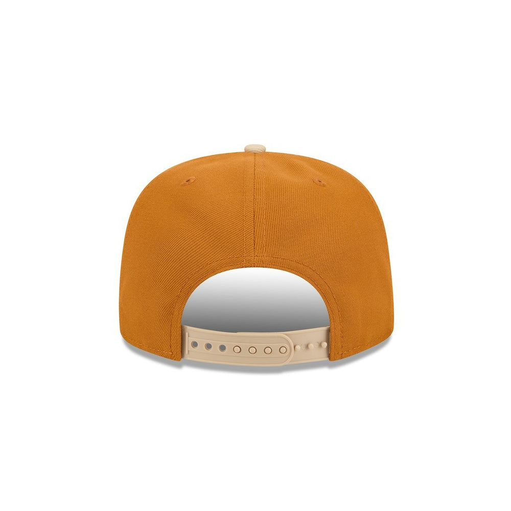 Dallas Cowboys New Era Two-Tone Color Pack A-Frame 9FIFTY Snapback Hat Brown/Light Beige | NFL