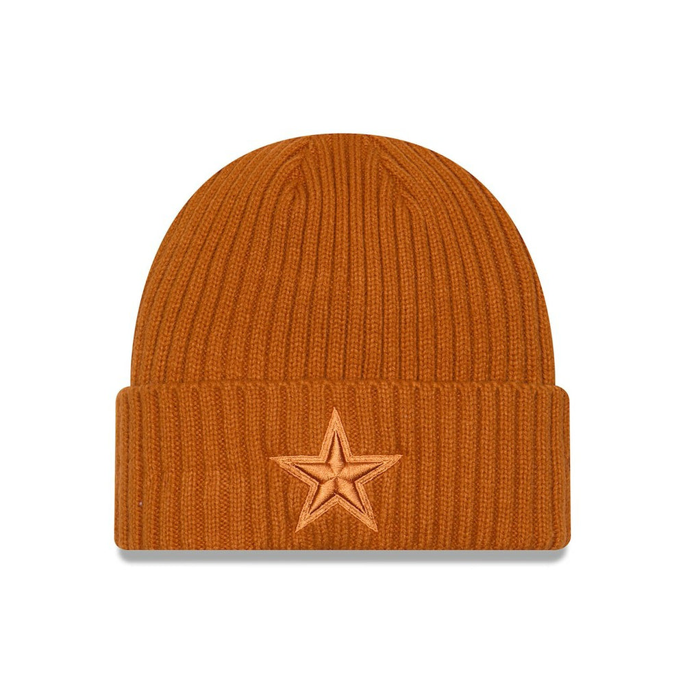 Dallas Cowboys New Era Color Pack Cuffed Knit Hat Brown | NFL
