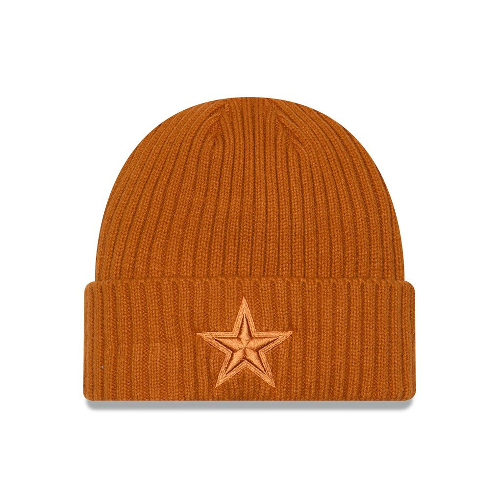 Dallas Cowboys New Era Color Pack Cuffed Knit Hat Brown | NFL