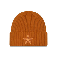 Dallas Cowboys New Era Color Pack Cuffed Knit Hat Brown | NFL