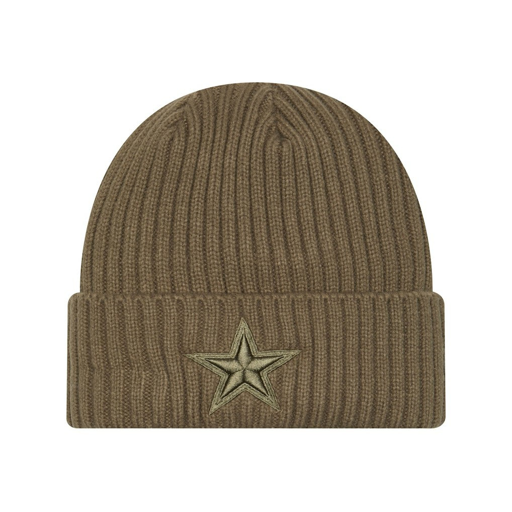 Dallas Cowboys New Era Youth Color Pack Cuffed Knit Hat Olive | NFL