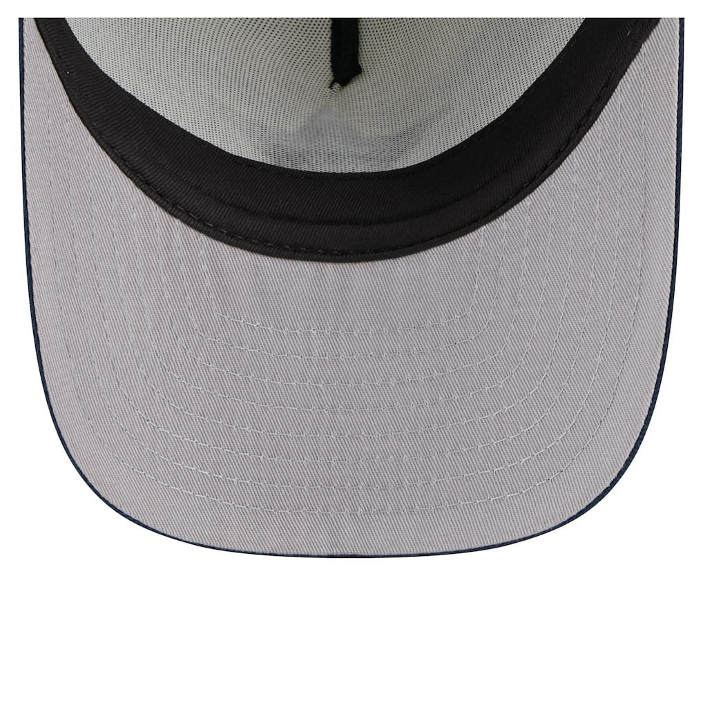 Dallas Cowboys New Era Youth Banner A-Frame 9FIFTY Trucker Snapback Hat Cream/Navy | NFL