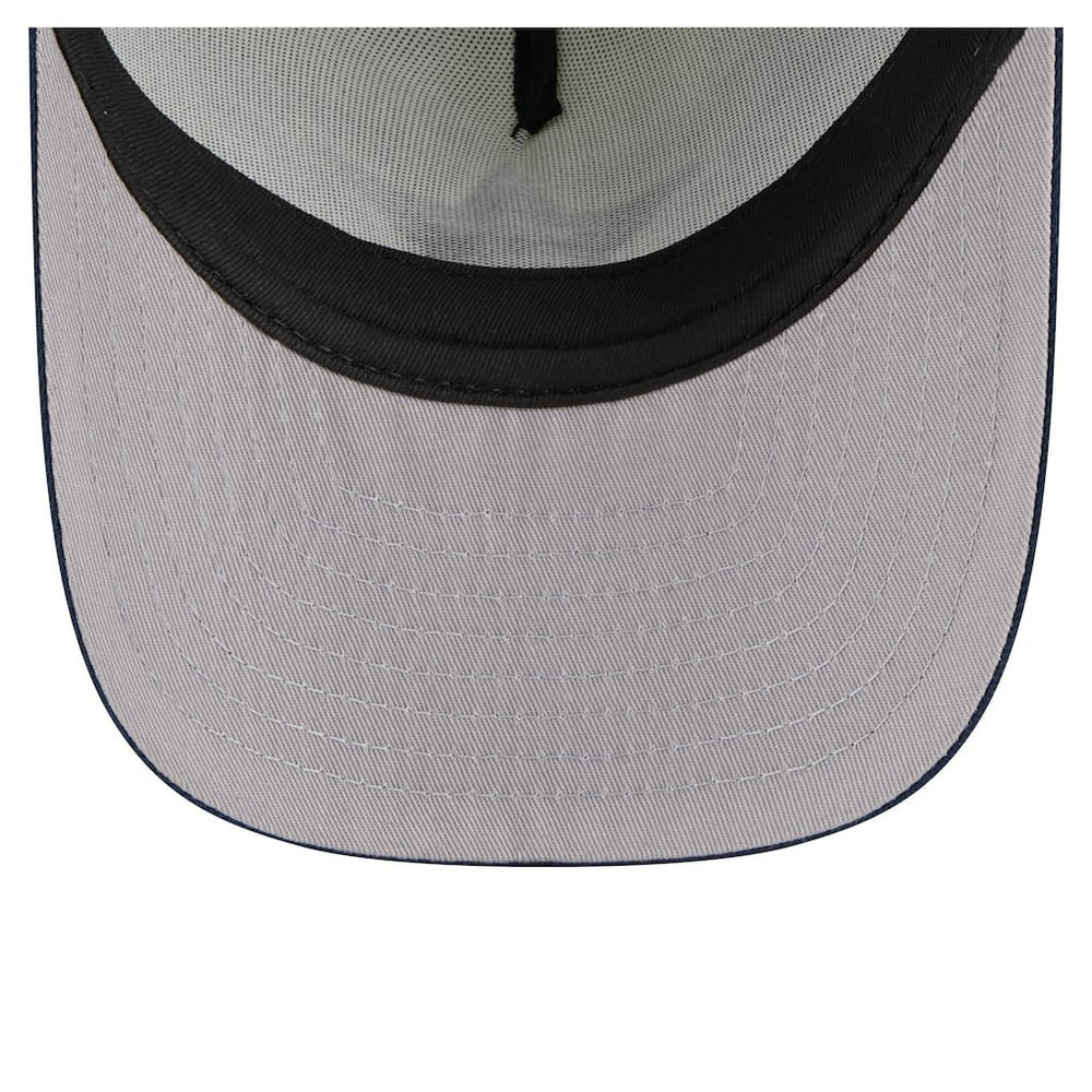 Dallas Cowboys New Era Youth Banner A-Frame 9FIFTY Trucker Snapback Hat Cream/Navy | NFL