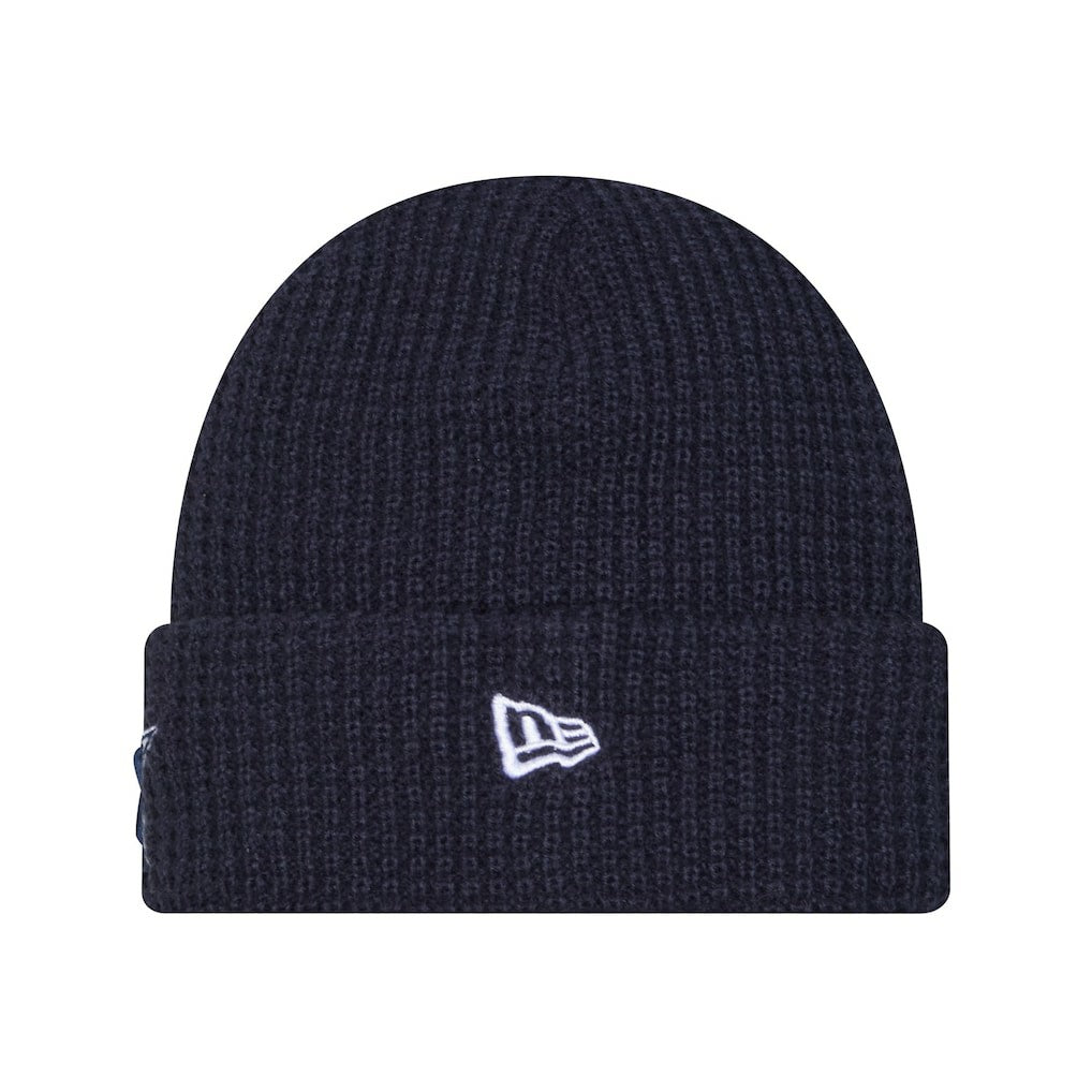 Dallas Cowboys New Era Youth Waffle Cuffed Knit Hat Navy | NFL