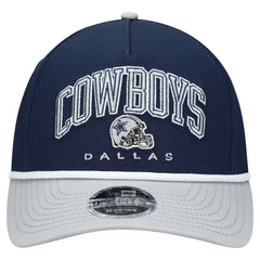 Dallas Cowboys New Era Preschool Arch 9FORTY M-Crown A-Frame COOLERA Adjustable Hat Navy/Gray | NFL