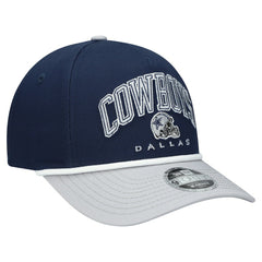 Dallas Cowboys New Era Preschool Arch 9FORTY M-Crown A-Frame COOLERA Adjustable Hat Navy/Gray | NFL