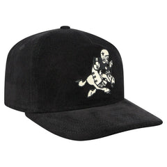 Dallas Cowboys New Era Retro Joe Nostalgic Corduroy Golfer Adjustable Hat Black | NFL