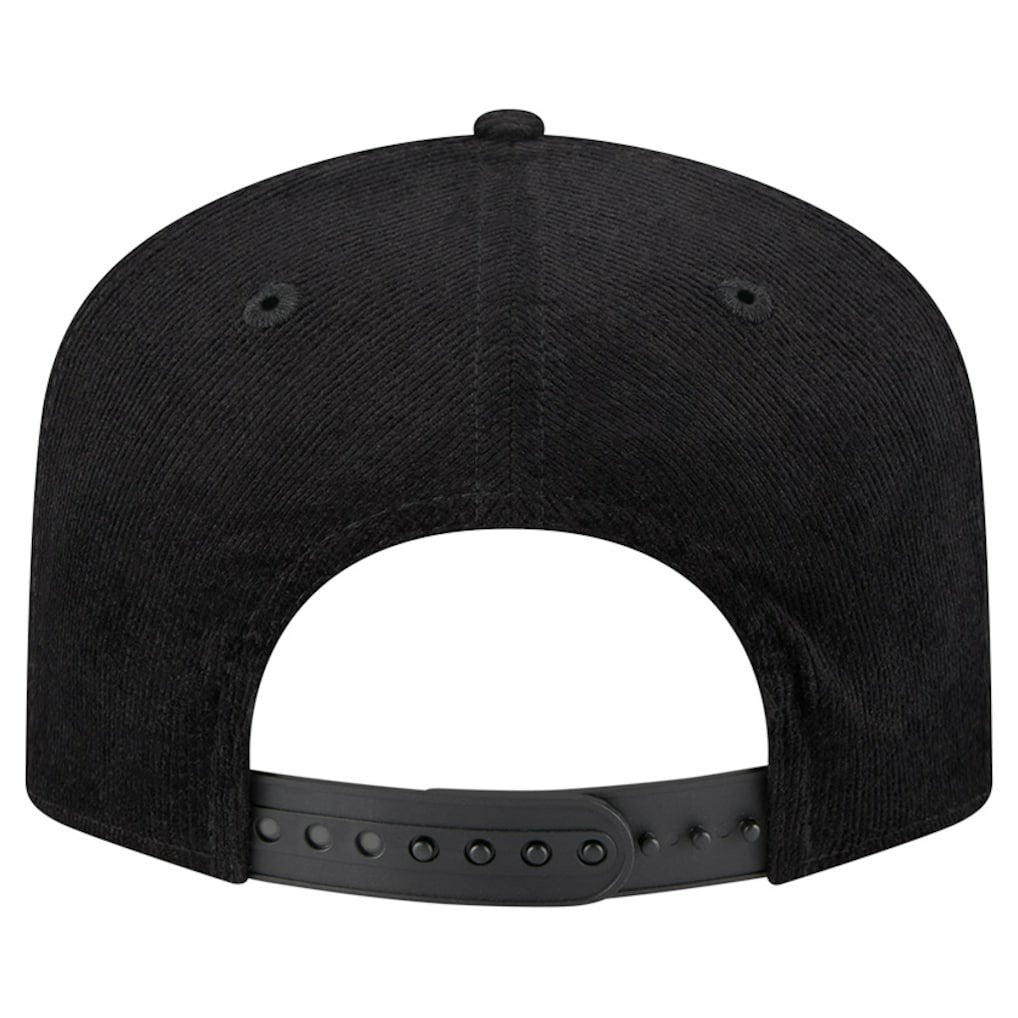 Dallas Cowboys New Era Retro Joe Nostalgic Corduroy Golfer Adjustable Hat Black | NFL