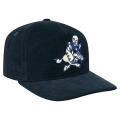 Dallas Cowboys New Era Retro Joe Nostalgic Corduroy Golfer Adjustable Hat Navy | NFL