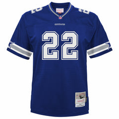 Emmitt Smith Dallas Cowboys Preschool 1996 Retired Player Legacy Jersey Navy | Mitchell & Ness