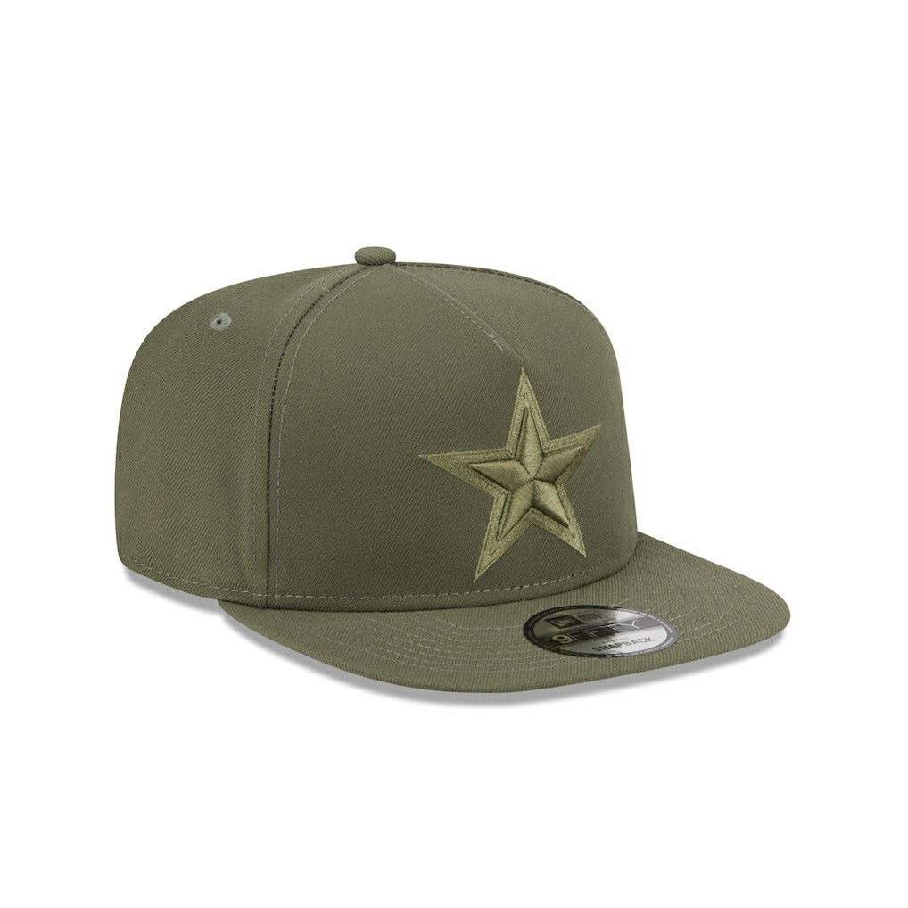 Dallas Cowboys New Era Youth Color Pack A-Frame 9FIFTY Olive | NFL