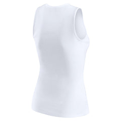 Tampa Bay Buccaneers WEAR by Erin Andrews Women's Ribbed Graphic Tank Top White | NFL